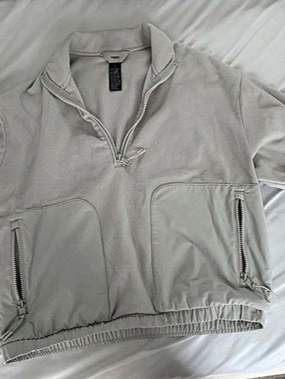 Vuori Alpine Half Zip Women's Jacket White
